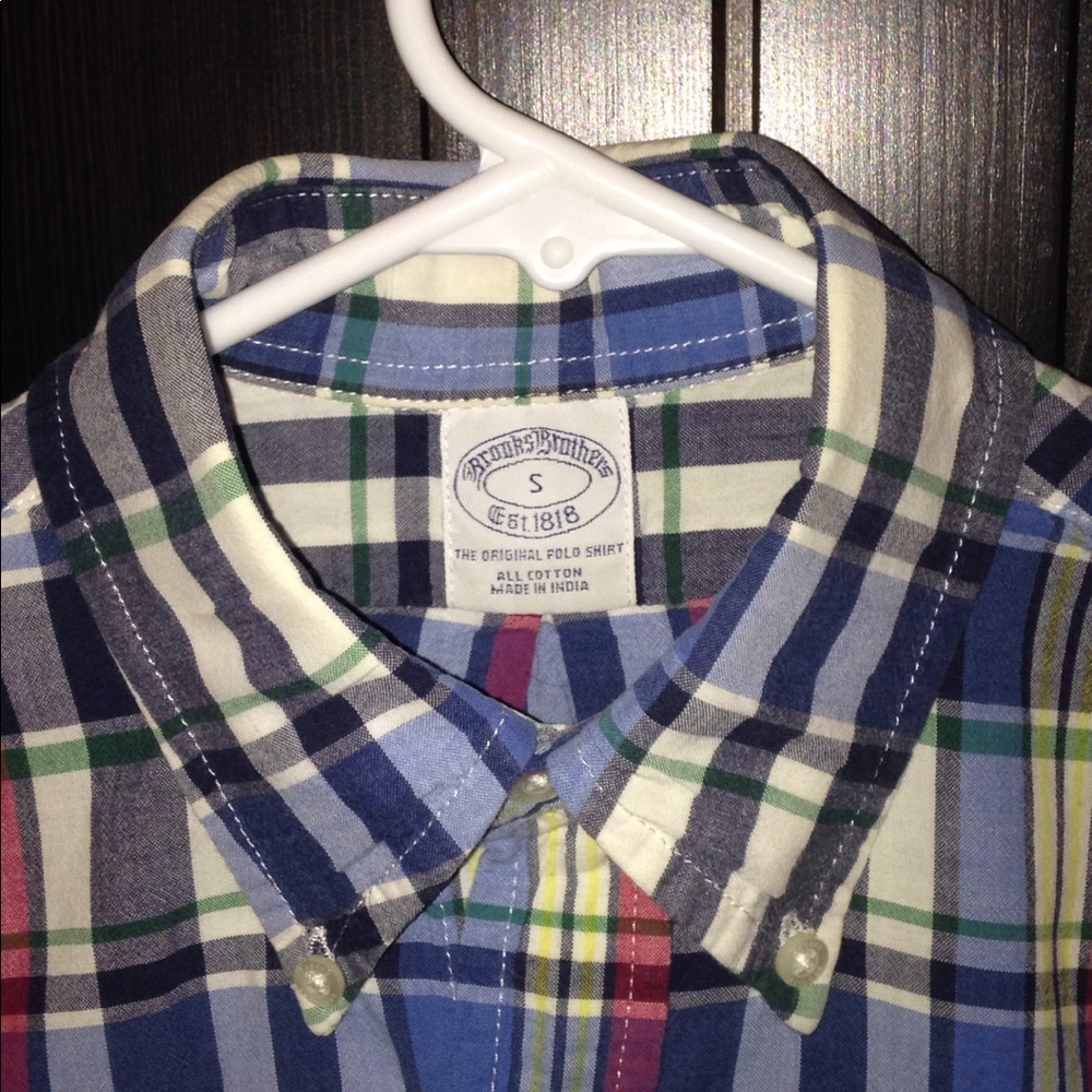 BB plaid short sleeve